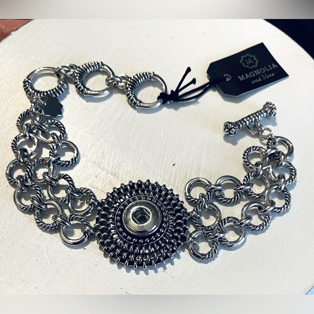 Magnolia & Vine 12mm Snap Bracelet